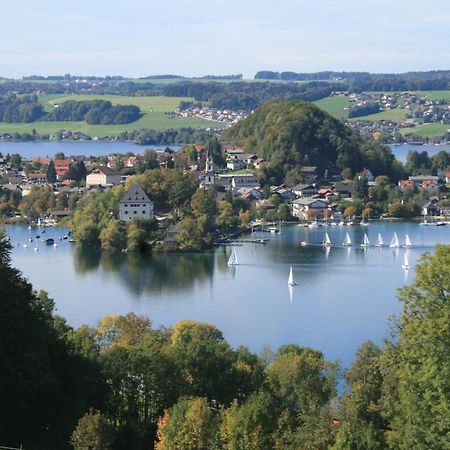 Moderne Ferienwohnung Urlaub Am See Mattsee Salzburg Salzburger Seenland Trumer Seenland Exterior foto
